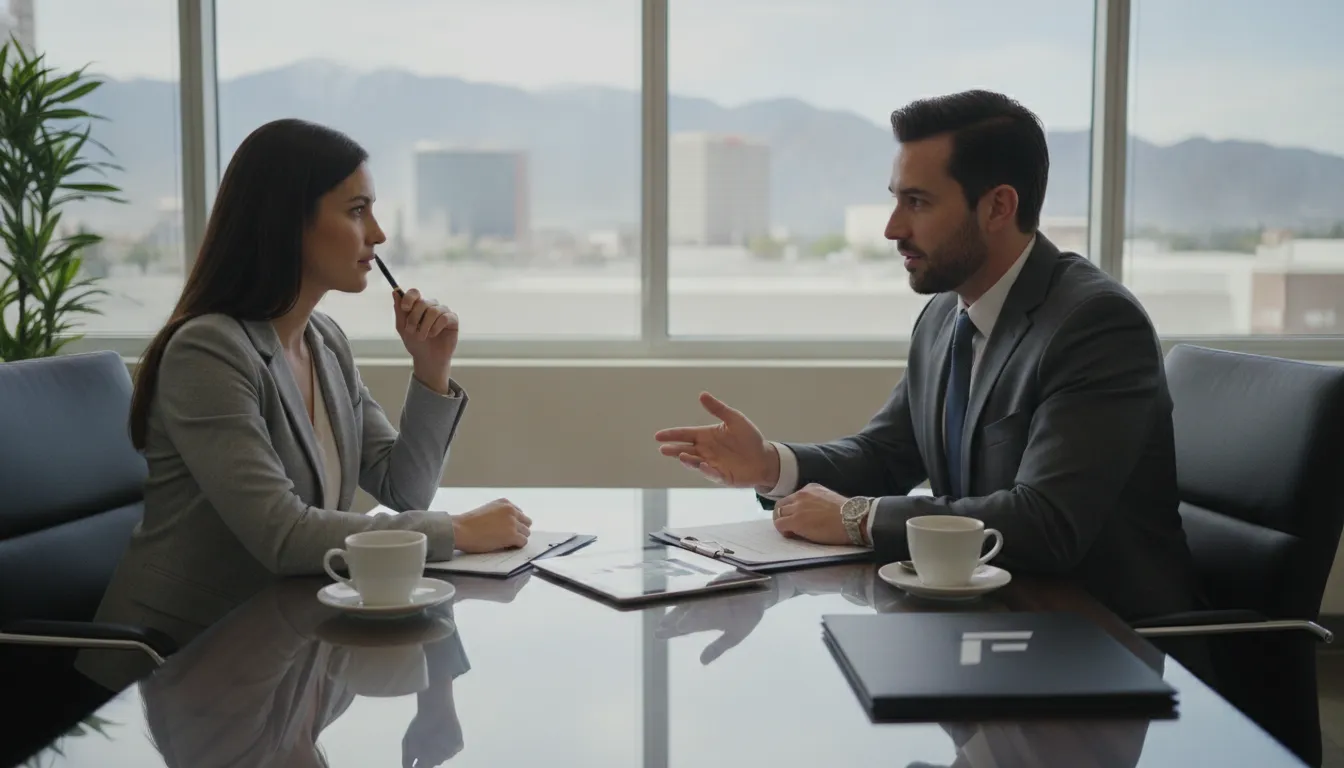 Professionals discuss truck accident lawyer costs in Fresno, California.